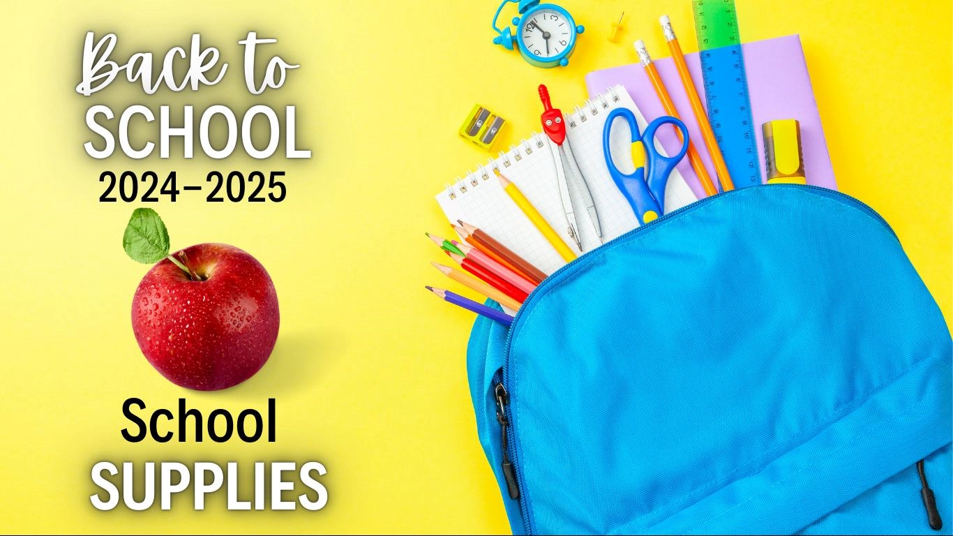 20242025 School Supplies